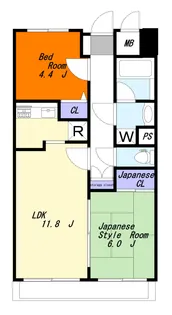 ステラコート【2階】の間取り