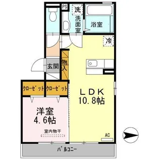 アーバン キューブ【3階】の間取り