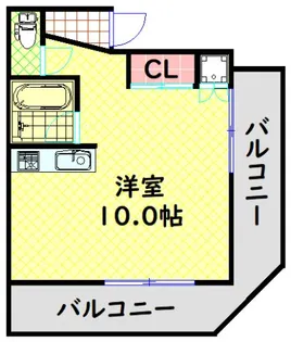 グリン・パレス【5階】の間取り