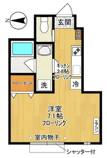 桃の木【1階】の間取り