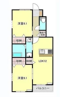 Riz【1階】の間取り