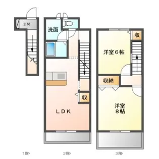 マオリッツ【2階】の間取り