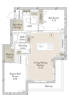 Hygge【2階】の間取り