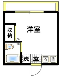 コスモハウス三番館【2階】の間取り