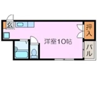 エクセルシオール壱番館【1階】の間取り