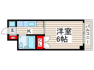 第8頼長ビル【6階】の間取り