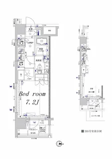 アクサスウィル四谷三丁目Sta.【2階】の間取り