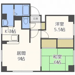メゾンドゥレーヴ【3階】の間取り