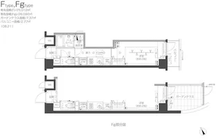 ZOOM高田馬場WEST【1階】の間取り