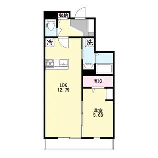 ラリュール錦【1階】の間取り