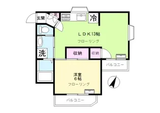 ミント【1階】の間取り