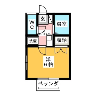 アゼリア柱 B【1階】の間取り