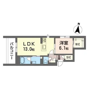 リッツ・リン【2階】の間取り