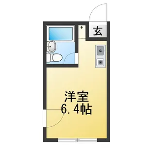 原田ハイツ【1階】の間取り