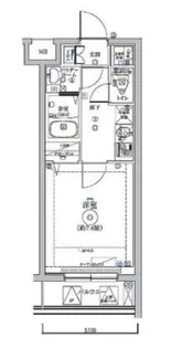 RELUXIA品川東大井【2階】の間取り