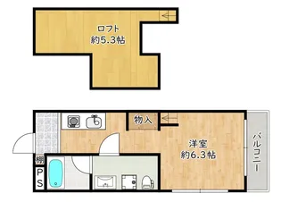 シュティール・ヴェーレン【1階】の間取り