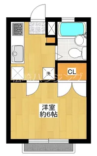 ツインビレッジ有波B【2階】の間取り