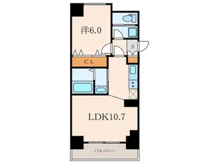 ルーブル白金【1階】の間取り