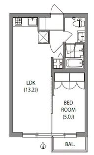 若林ポイント【3階】の間取り