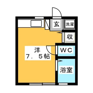 パルデンス エヌ【2階】の間取り