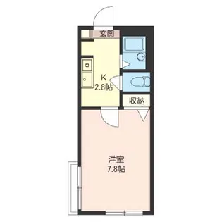 ソフィアハイツ【1階】の間取り