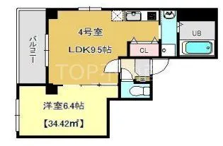 金太郎ヒルズ155【5階】の間取り