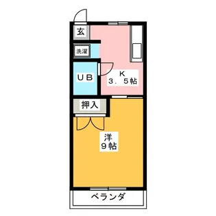 メゾン花岡【3階】の間取り