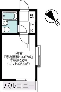 セント・メゾン浦安(E 100)【2階】の間取り