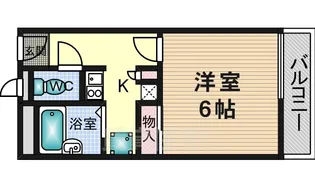 レオパレス上穂積【3階】の間取り