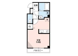 Birdland(バードランド)【1階】の間取り