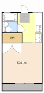 ハイツ藤五郎A【1階】の間取り