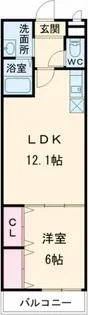 フジパレス堺もず【2階】の間取り