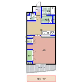 スクエアヒルズ【2階】の間取り