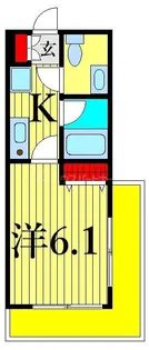 アルビオン宮地【2階】の間取り