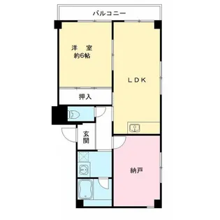 マンショングラッド【2階】の間取り