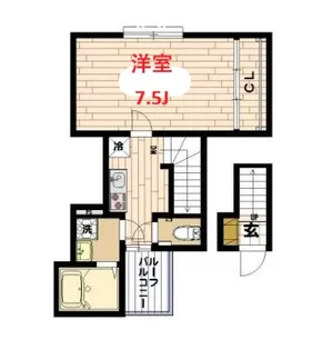 Sunny House I【2階】の間取り