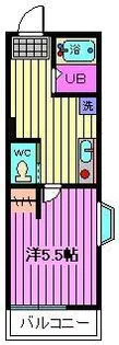 MELLAS南浦和V【2階】の間取り