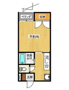アーバニティー【2階】の間取り