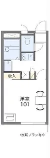 レオパレスDREAM【2階】の間取り