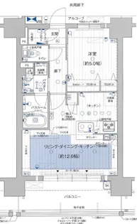 プレサンス ロジェ 栄パークサウス【8階】の間取り