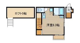 アイコート石神井公園【2階】の間取り