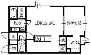 norfino luciole【1階】の間取り