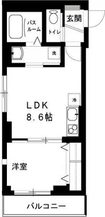 コトブキ・ワン【1階】の間取り