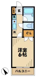 アプリコットハイムB【2階】の間取り