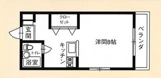 ハーモニー紫塚【1階】の間取り