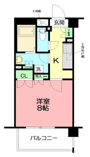 パノラマ南鴨宮【3階】の間取り