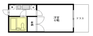 リバレッジ東小金井【1階】の間取り