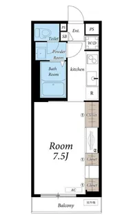 リブリ・プモリII【1階】の間取り