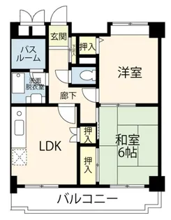ヨダピア千束【3階】の間取り