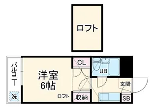 ジュネパレス船橋第22【2階】の間取り